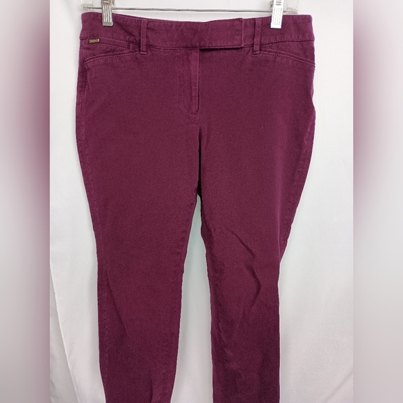 WHITE HOUSE BLACK MARKET Purple Ankle Jeans (#1,356) - Picture 1 of 8